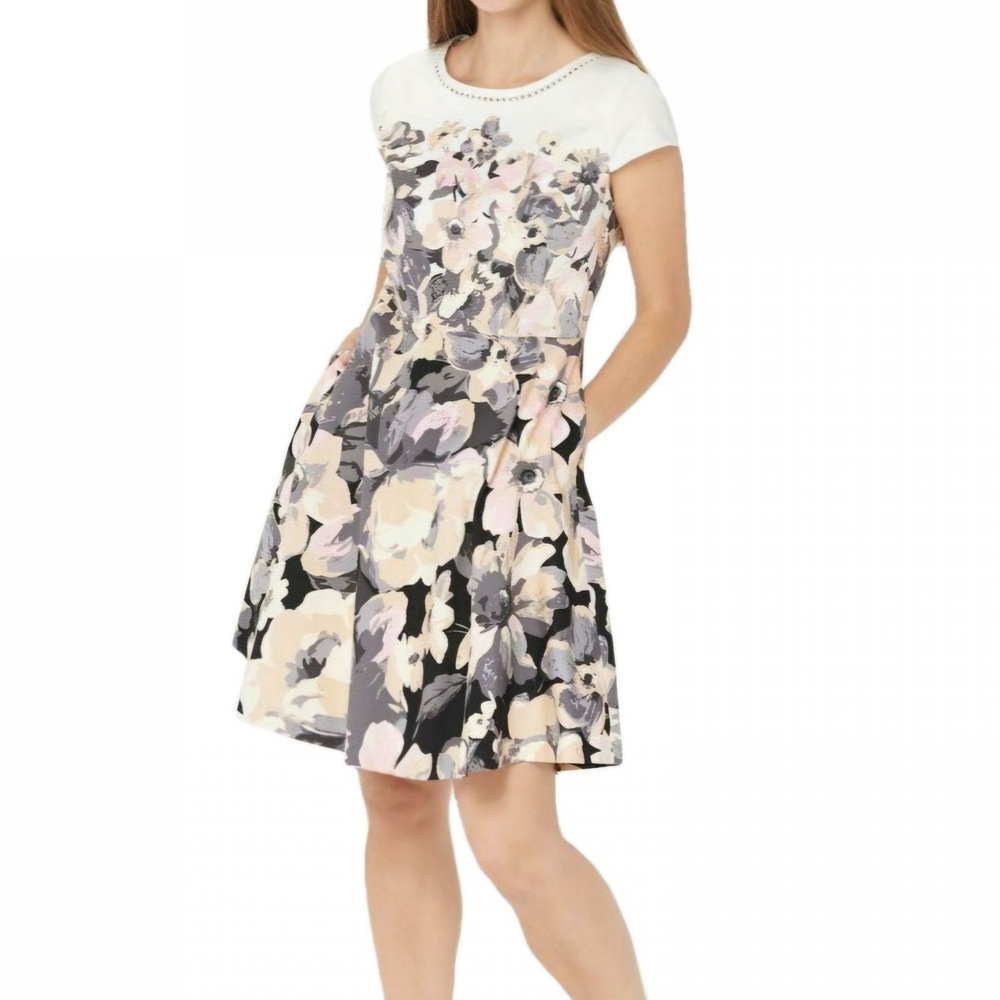 Floral A-Line Dress